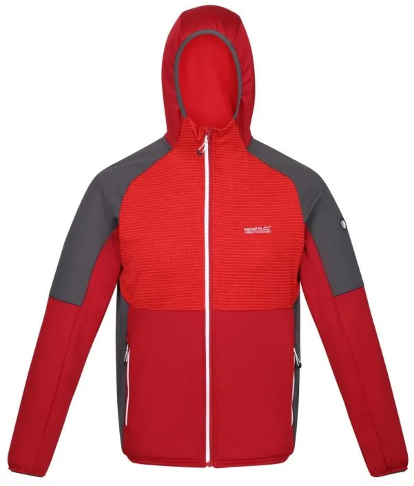 Pánska mikina Regatta Men Attare Softshell Jacket Red