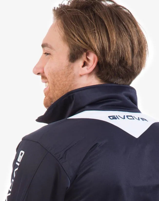 Sportssæt Givova Visa Triacetato Blå/hvid