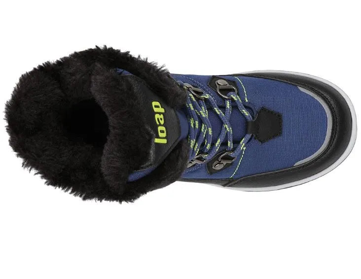 Buty Zimowe Dziecięce Loap Lima Niebieskie
