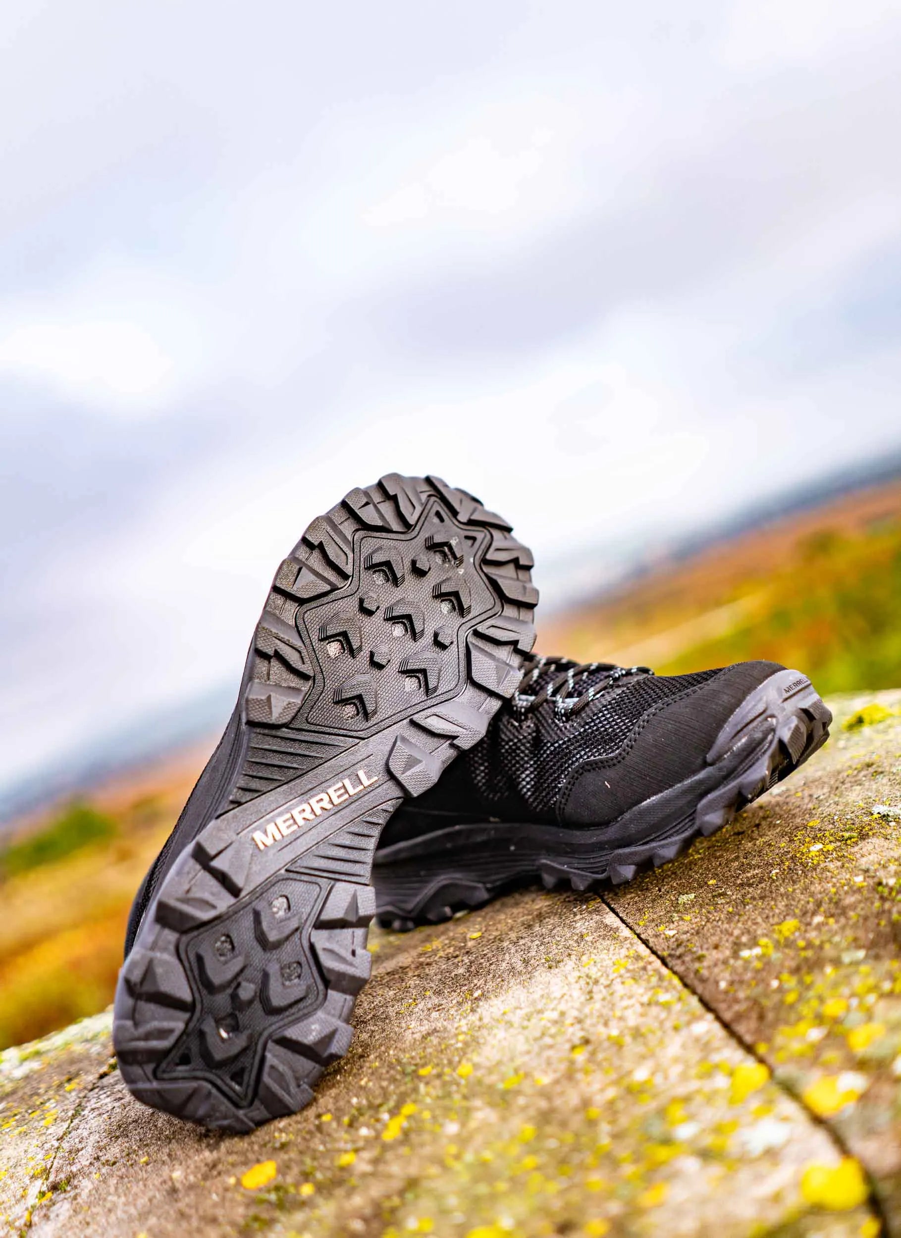 Merrell Speed strike Mid Gtx Zwart Outdoorschoenen Dames Zwart