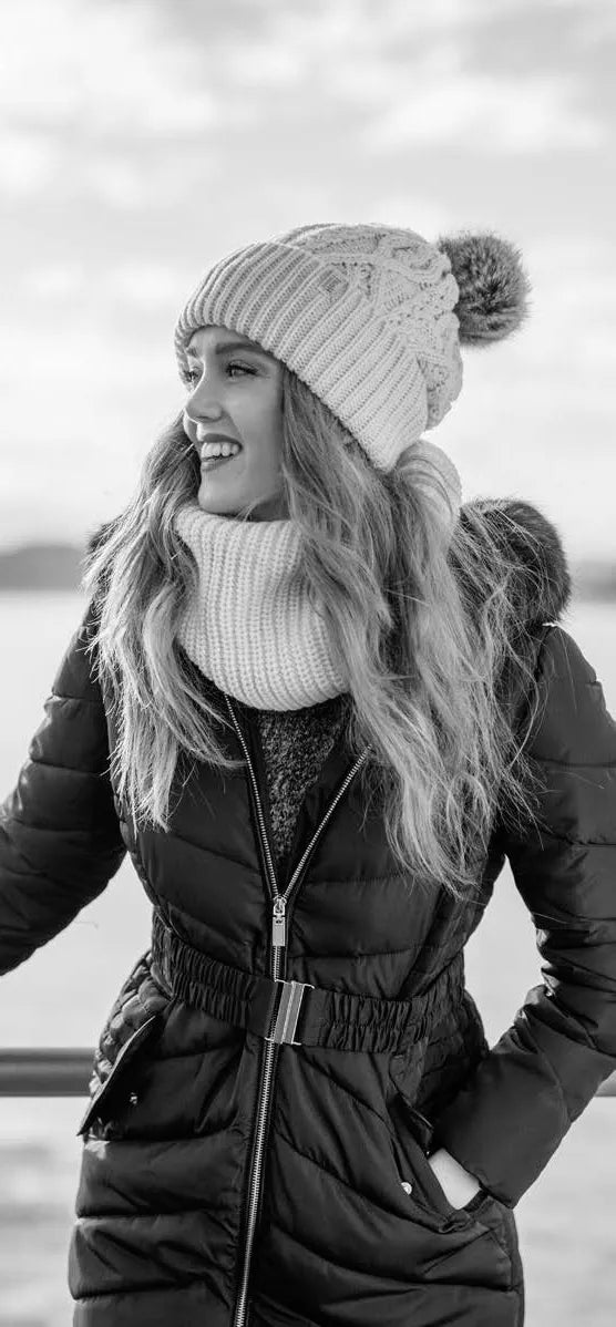 Damen-Halswärmer Heat Holders Boden Lila