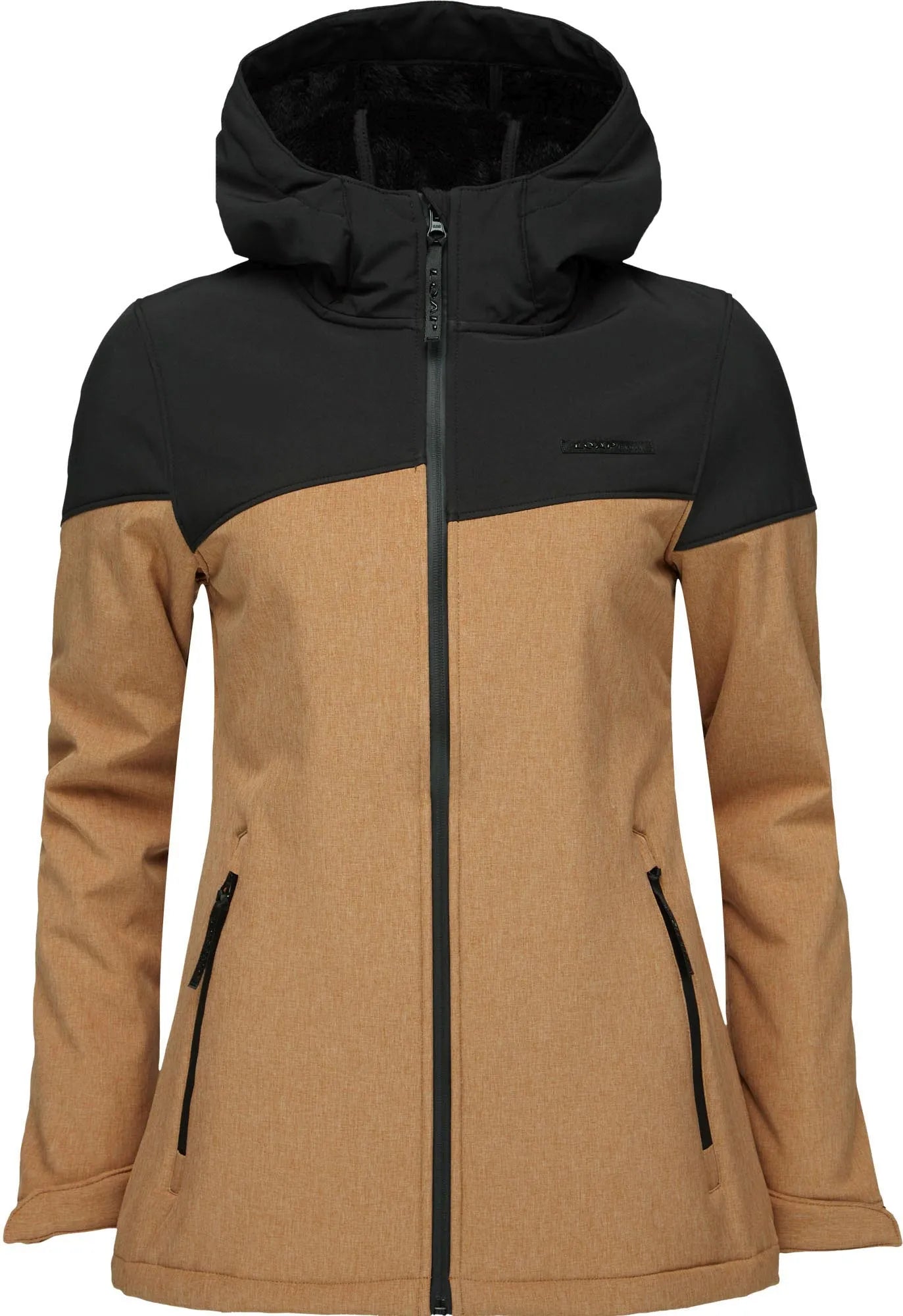 Damen Softshelljacke Loap Ludysa Braun