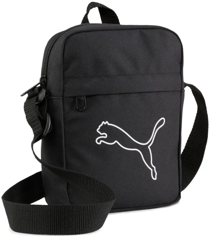 Bolso de hombro negro portátil Puma Plus