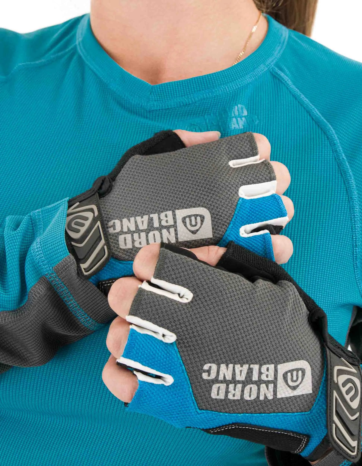 Nordblanc Cycling Gloves Blue