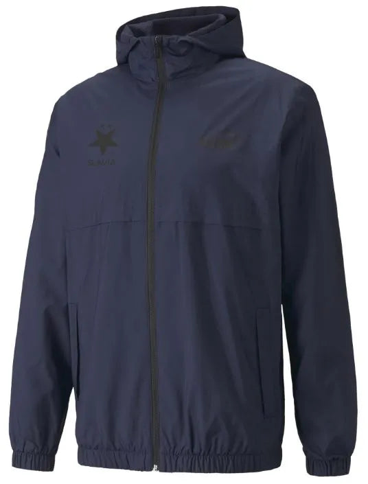 Chaqueta de hombre Slavia Puma Ess Solid Windbreaker azul marino