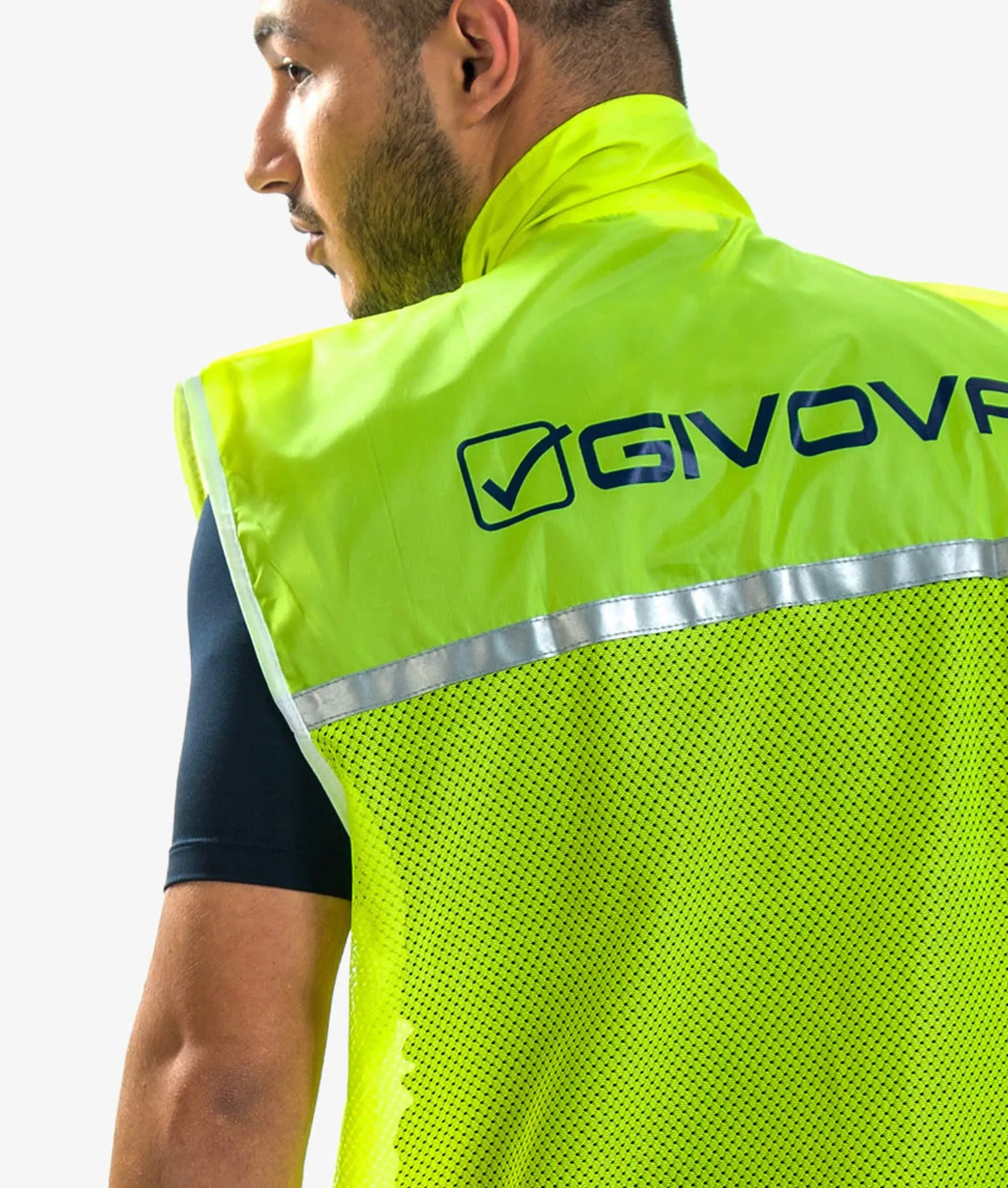 Reflective Training Vest Givova Senior Yellow Uni Yellow