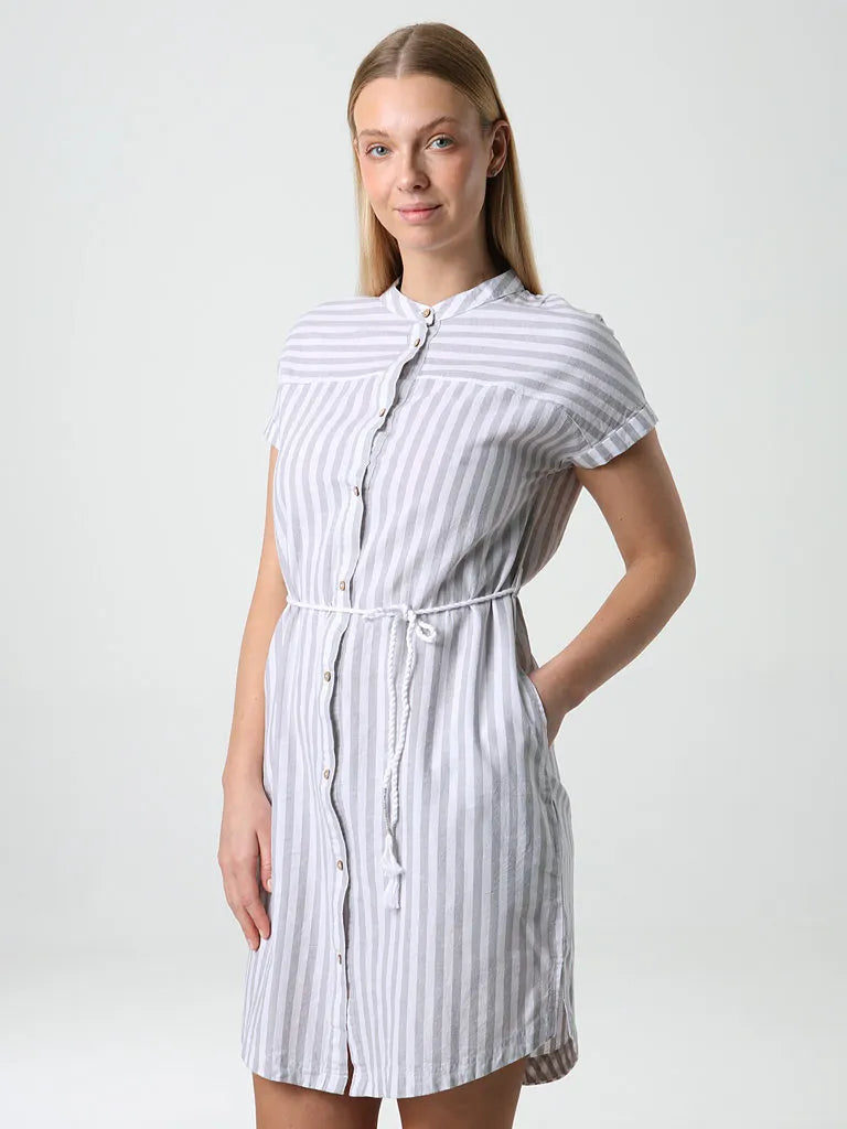 Damenkleid Loap Nesha Grau