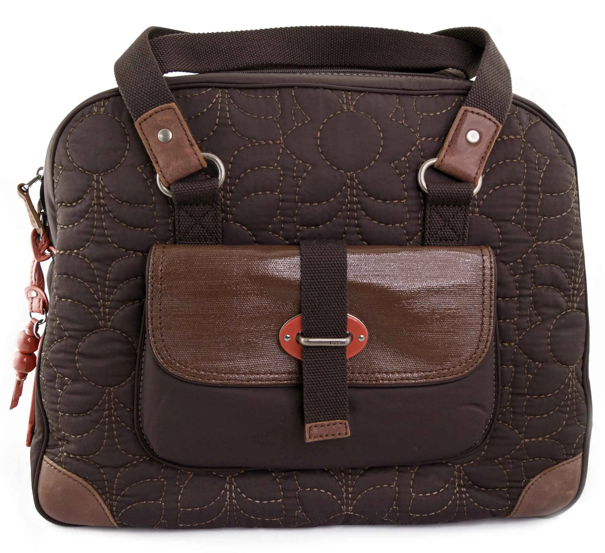 Fossil Wmns Hand-shoulder-weekendbag Key-per Brown Bag