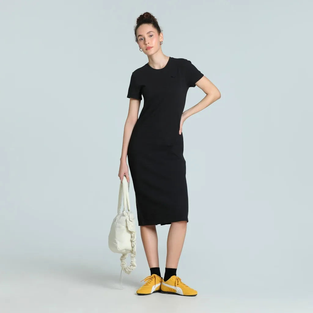 Vestido Feminino Puma Her Dress Preto Preto