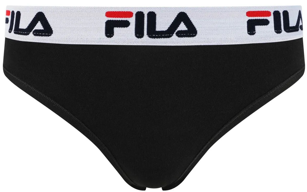 Majtki damskie Fila Elastic Czarne