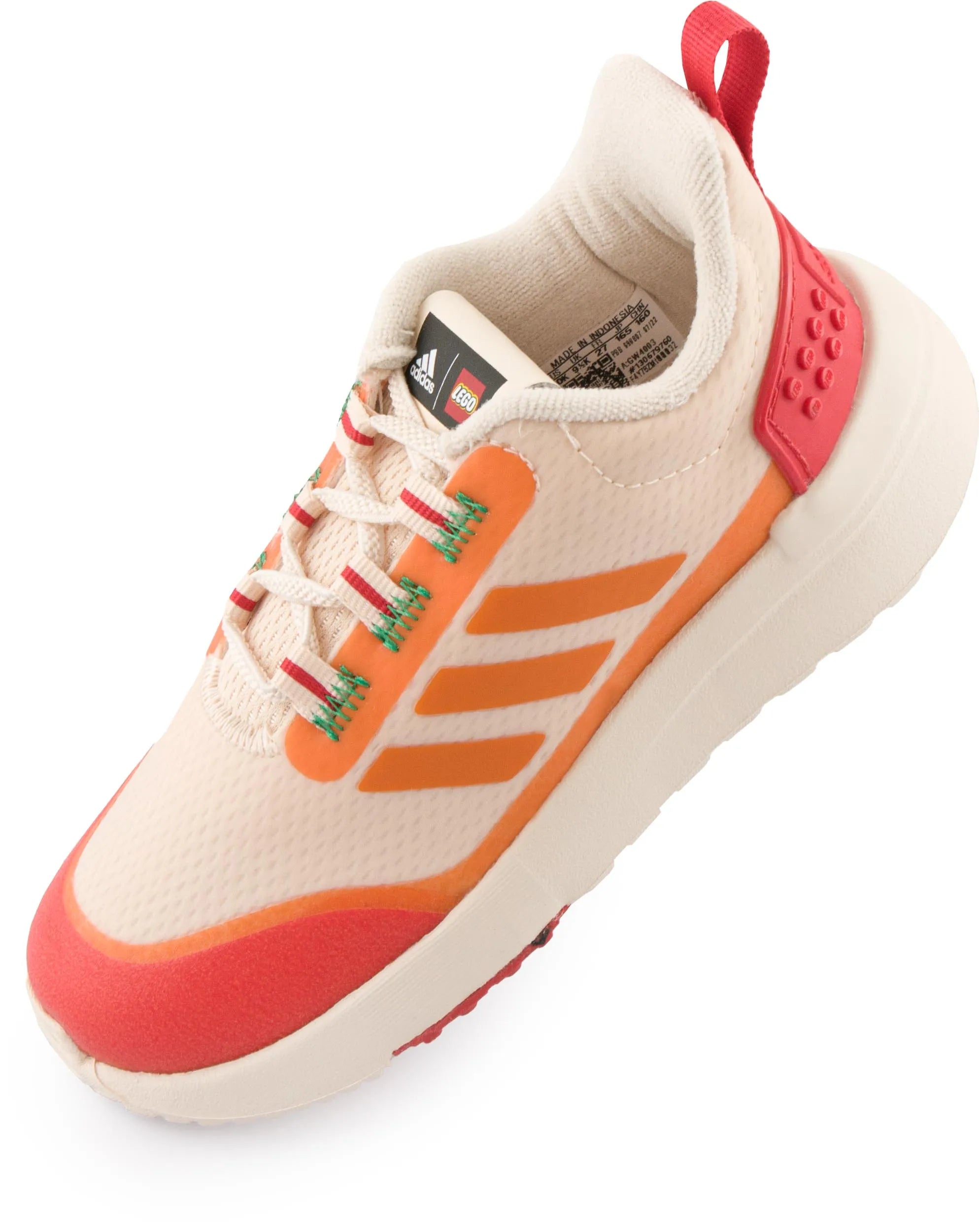 Buty dziecięce Adidas Racer Tr X Lego w kolorze beżowym