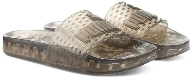 Puma X Fenty Rihanna Jelly Slide Slippers Brown