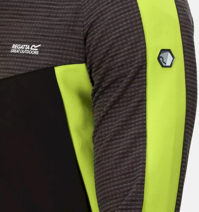 Herre sweatshirt Regatta Mænd Yare Vi Extol Stretch Softshell Jakke Sort