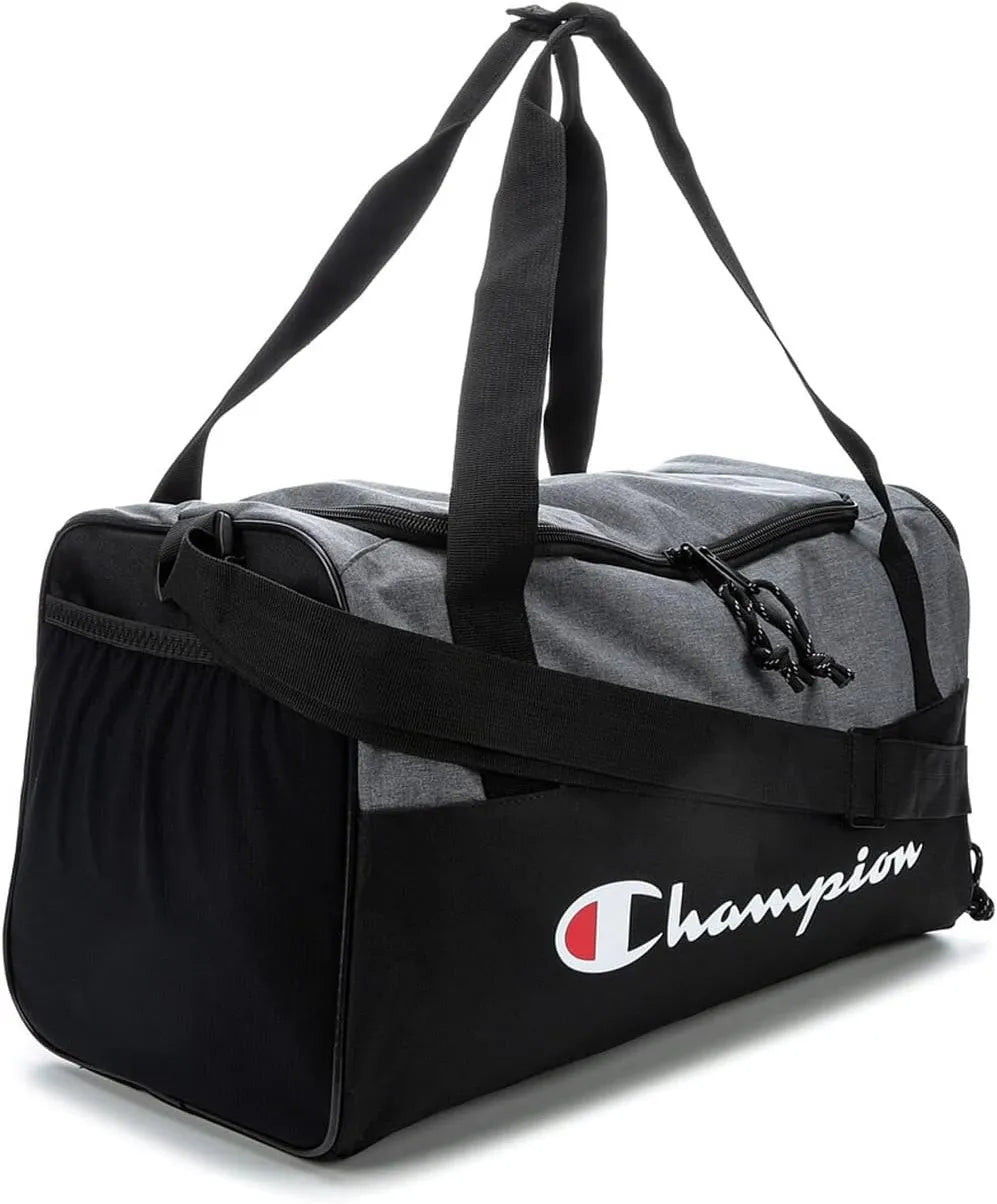 Champion unisex prologue bolso de lona negro/gris