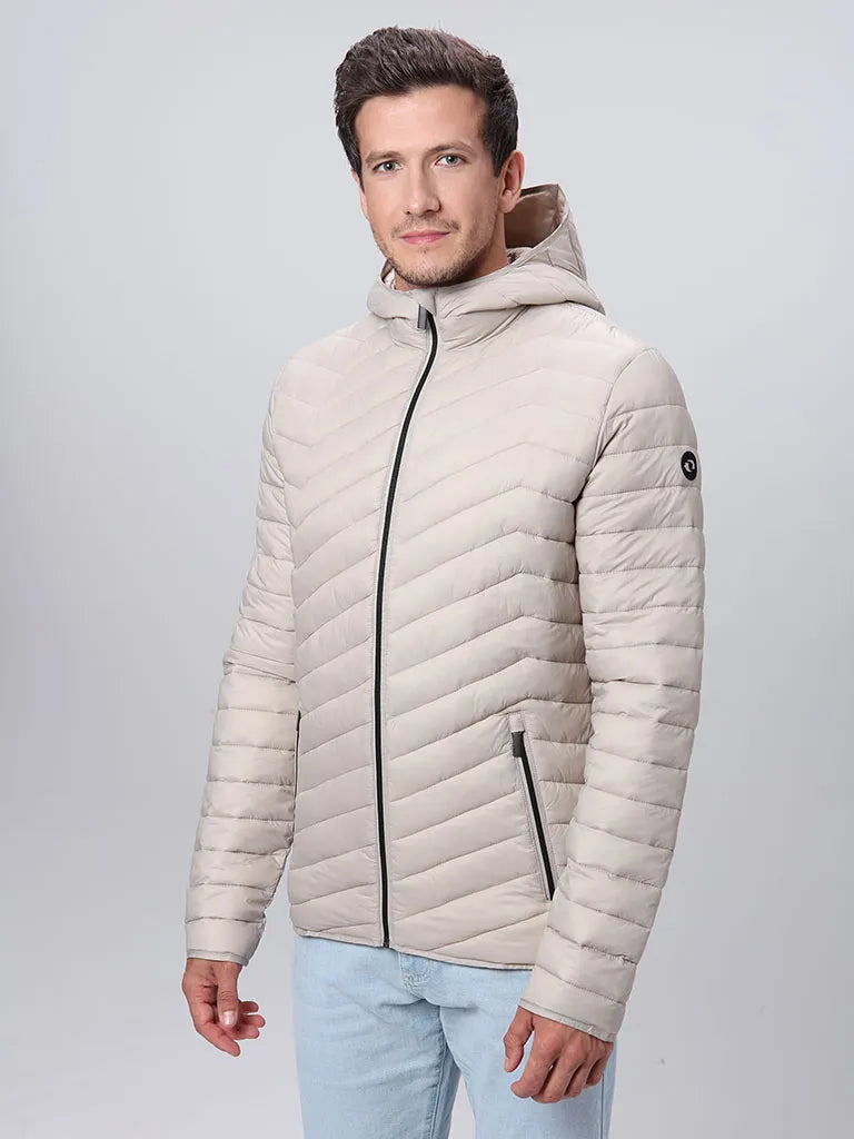 Herrenjacke Loap Jenor Beige Beige