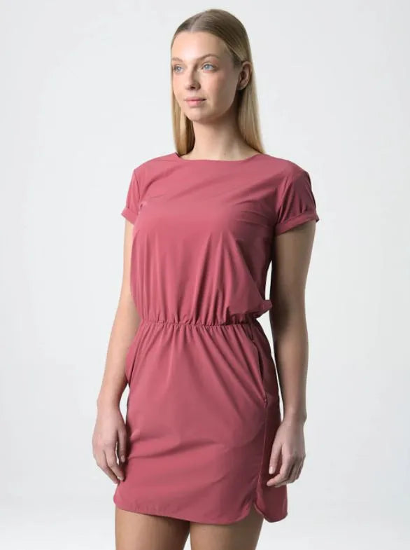 Vestido esportivo feminino loap ubrina rosa s