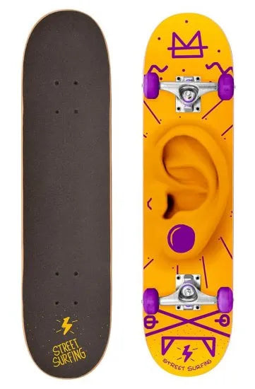 Skateboard Street Surfing 31 Shout Out Orange