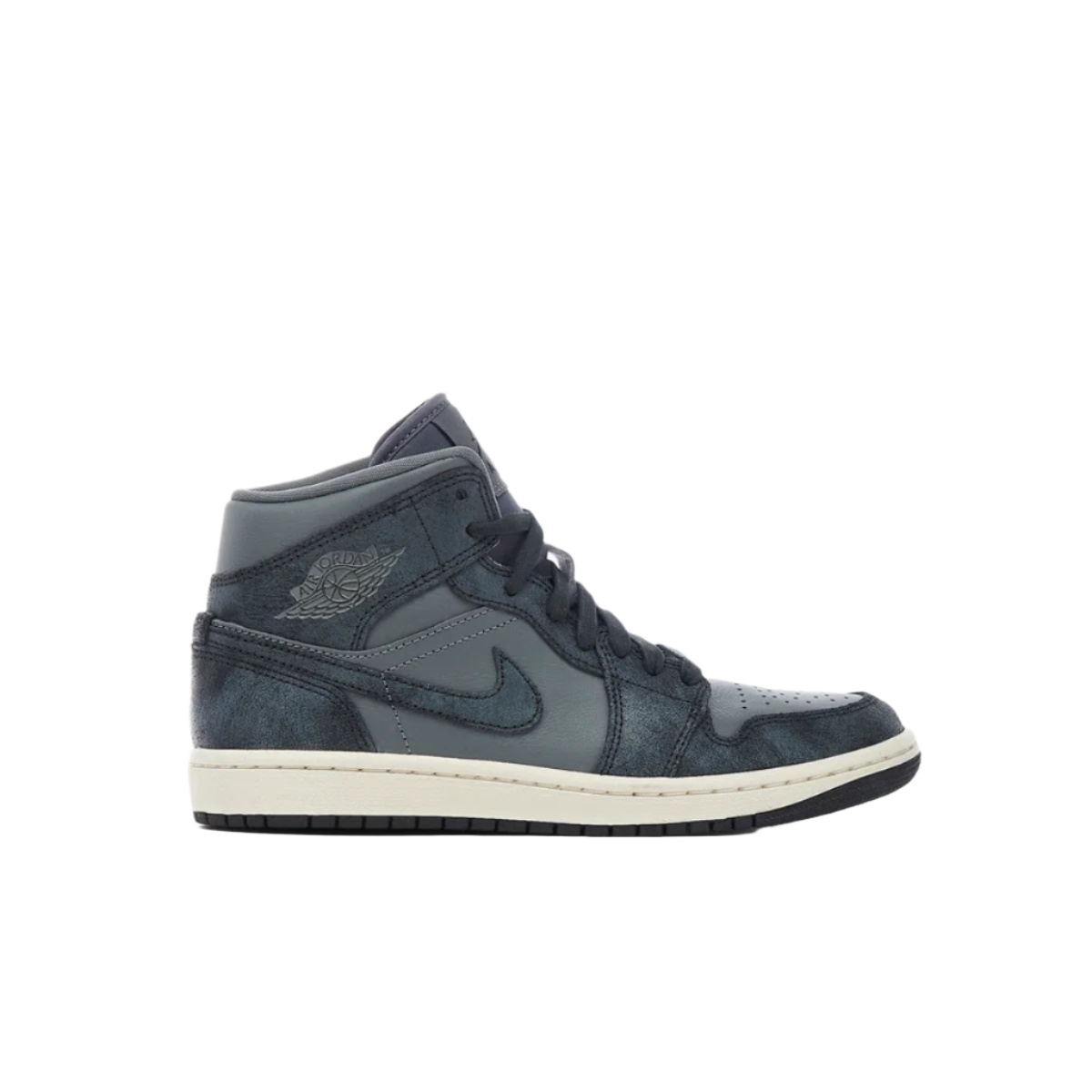 Air Jordan 1 Mid Grigio invecchiato