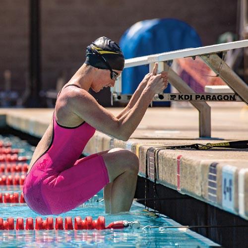 Finish Backstroke Start Wedge