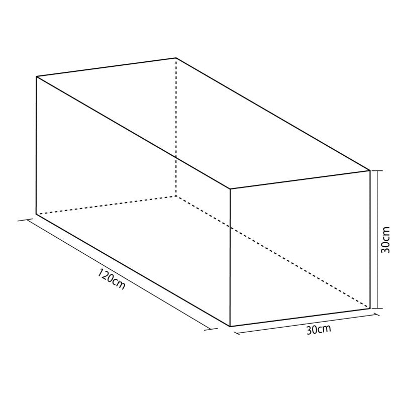 Figuur Rechthoek 120 Lang X 30 Breedte X 30 Achtergrond Cm Veelkleurig