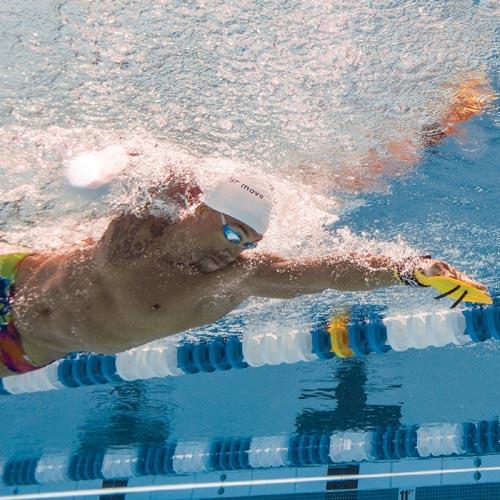Finis Boster Paddles | Galben