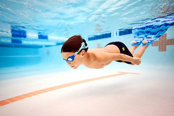 Finis Luna Eclipse Mermaid Swim Fin | Petrol/dark Blue | Size 28-35