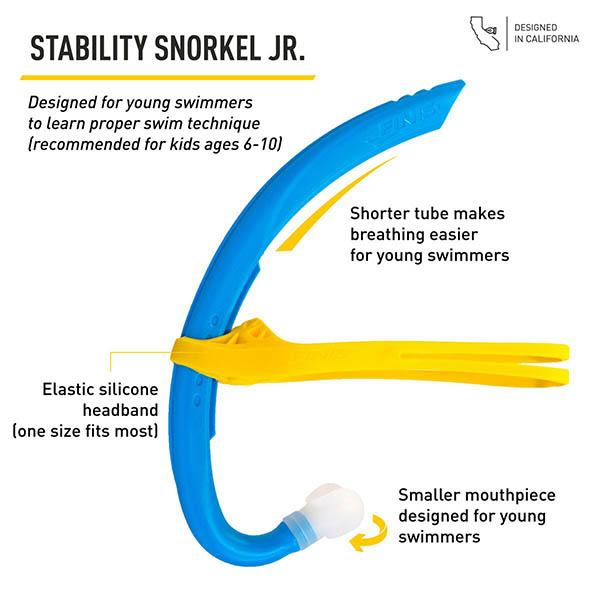 Finis Stability Snorkel Jr | Blue