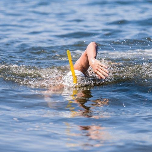 Finis Original Swimmer's Snorkel | sárga