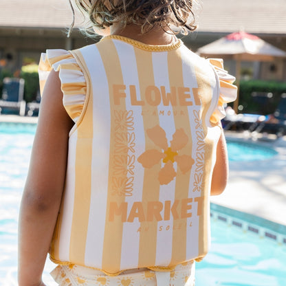 Swim Essentials Swim Vest - Yellow - Flower Market
