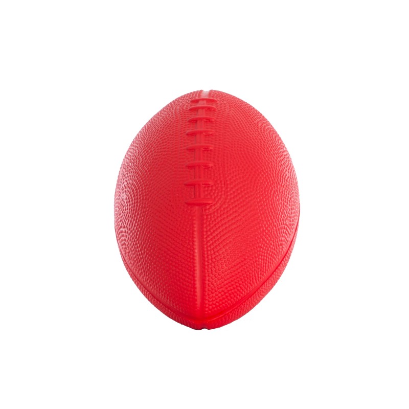 Pelota de rugby de espuma roja