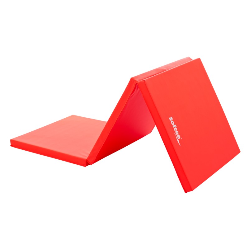 Foldbare Softee Gulvmåtte 180x60x4cm Orange