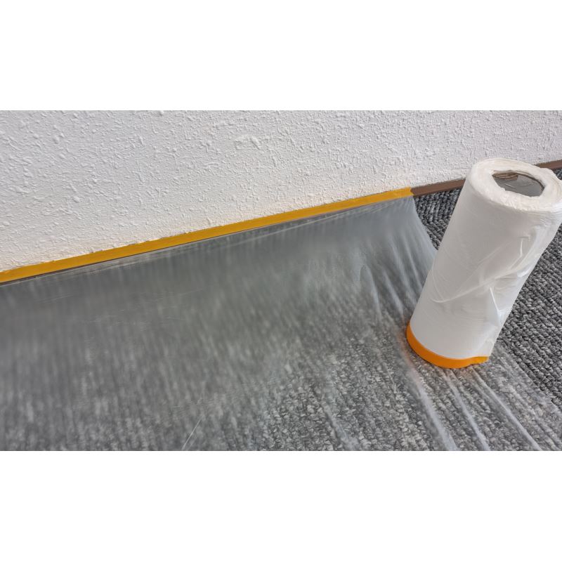 Painting Foil With Integrated Tape 55 Cm X 33 M Beast
