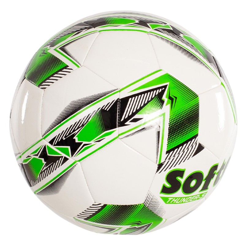 Pallone da calcio Softee Thunder misura 5 Blanco/Verde FÚTBOL 11