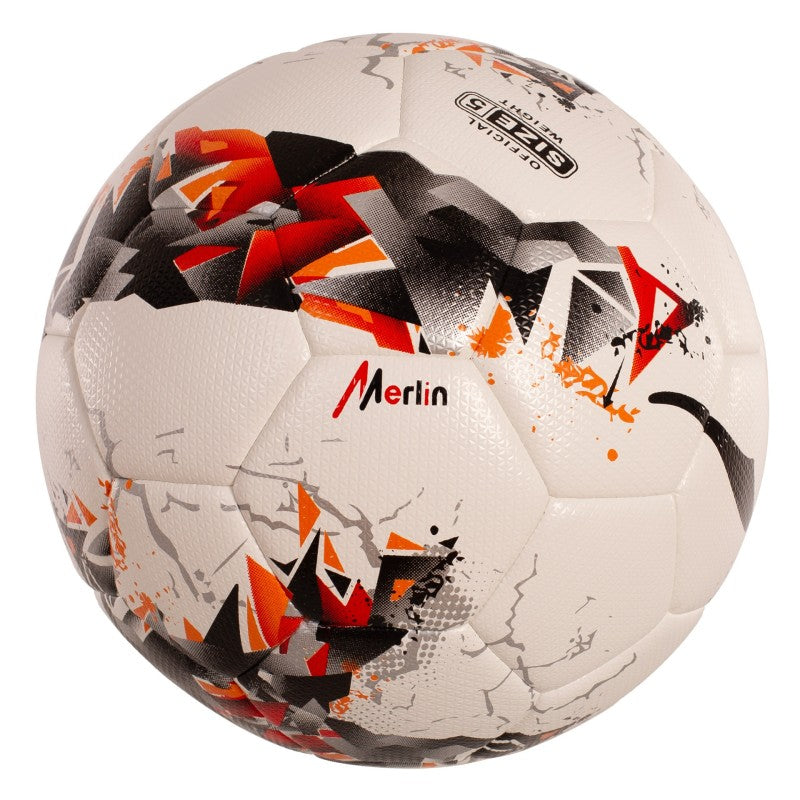 Balón Fútbol Softee Merlin TallaBlanco/Rojo/Negro