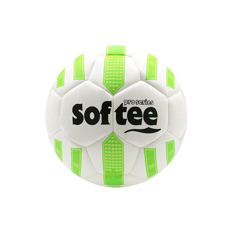 Hybride voetbalbal Softee Max Blanco/Coral Flúor FÚTBOL 11