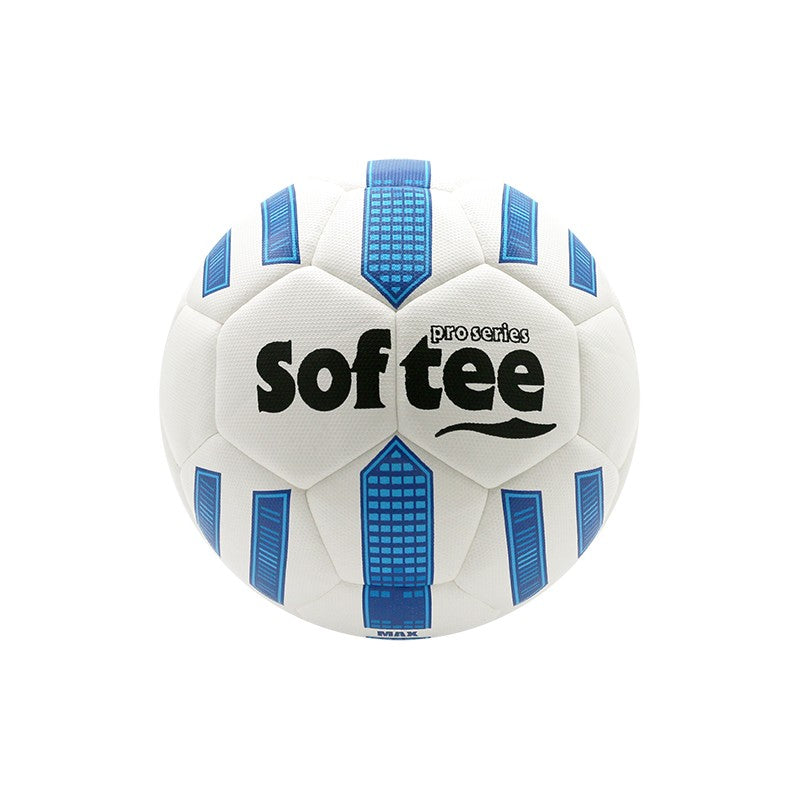 Pallone da calcio ibrido Softee Max Blanco/Coral Flúor FÚTBOL 11