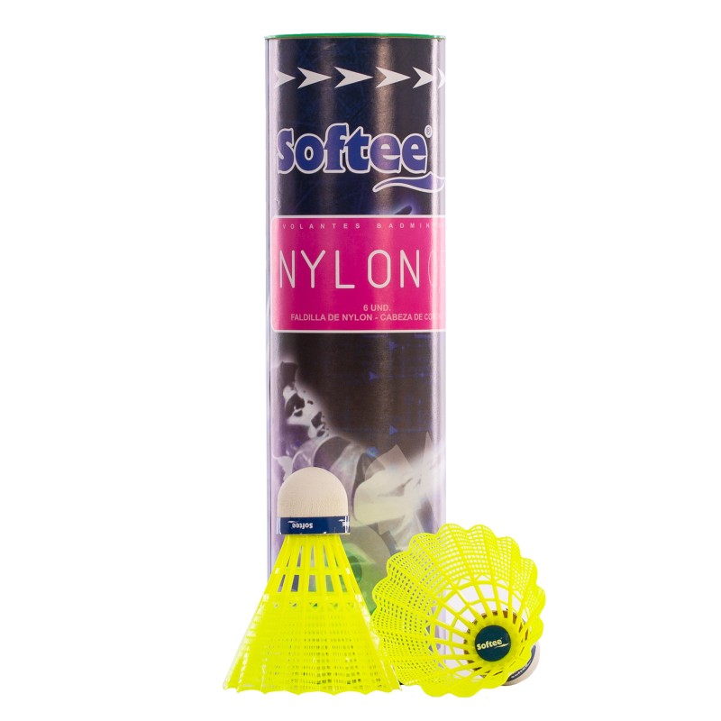 Ozdoby Badminton Softee 0,5 6uds Blanco ÚNICA