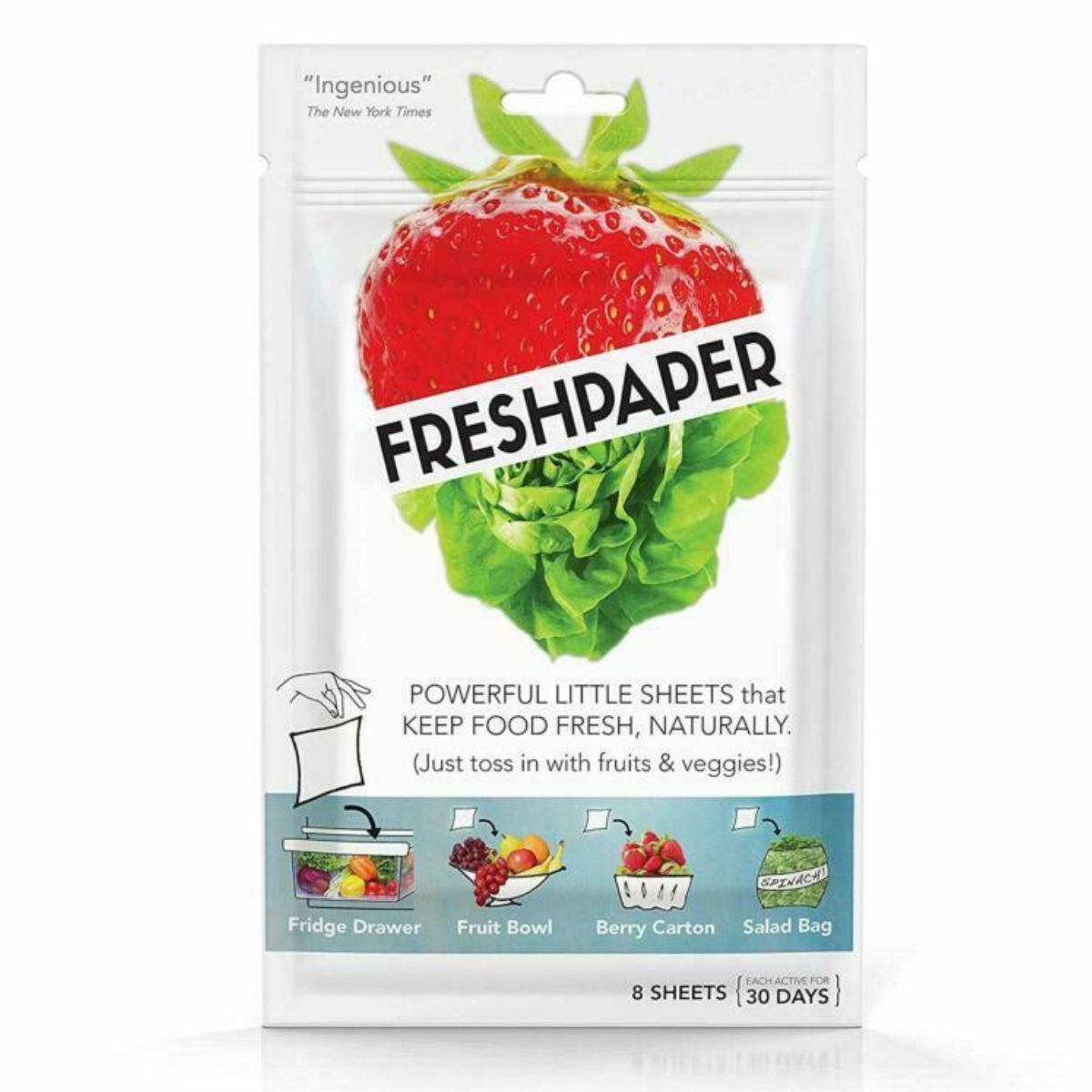 Fresh Paper 3-pack - Organic Paper Sheets