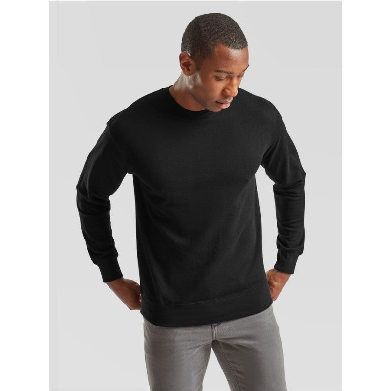 Fruit Of The Loom Adulto Lätt insatt sweatshirt Marino Oscuro