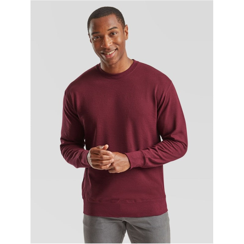Fruit Of The Loom Adulto Lätt insatt sweatshirt Marino Oscuro