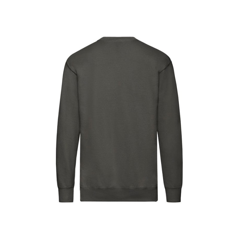 Felpa in felpa leggera con inserto Fruit Of The Loom per adulti bianca