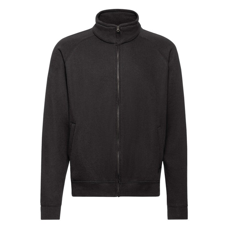 Giacca in felpa classica Fruit Of The Loom nera