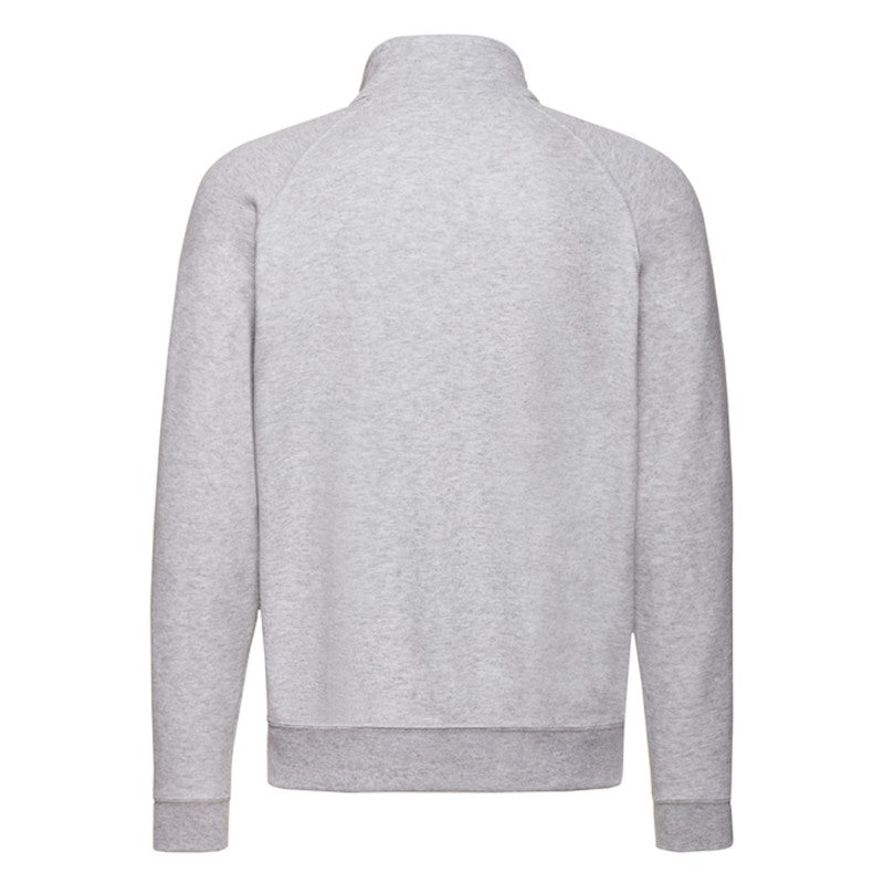 Fruit Of The Loom Classic Sweat Jacket Gris Claro Jaspeado
