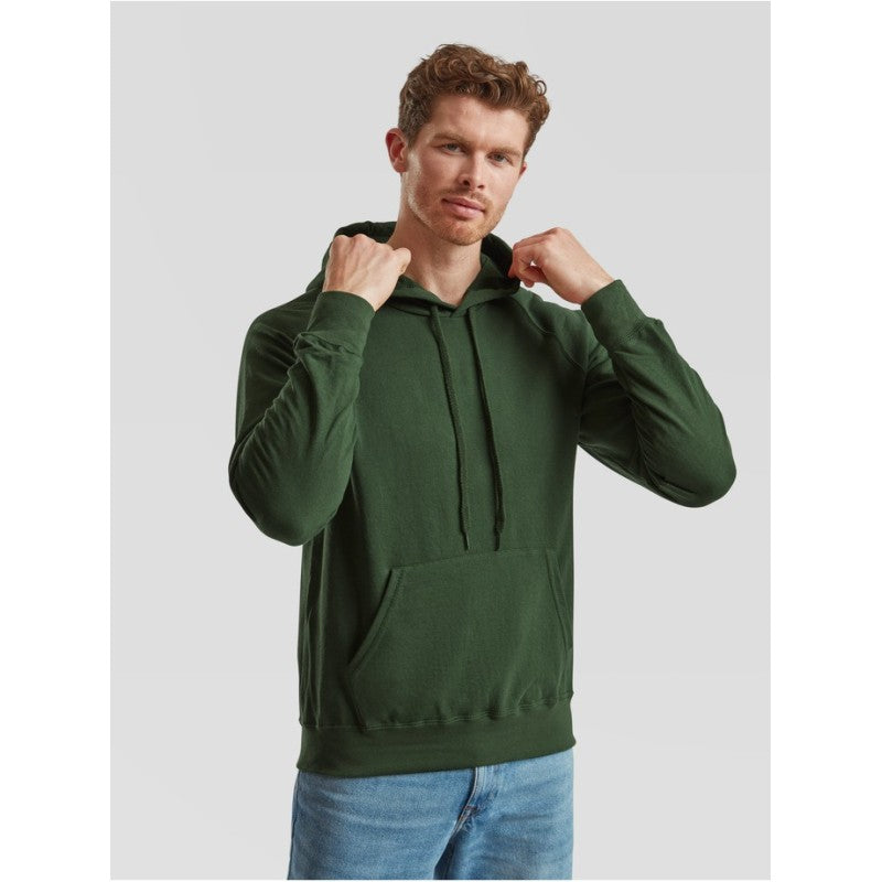 Fruit Of The Loom Lightweight Hooded Sweat Sweatshirt Negro