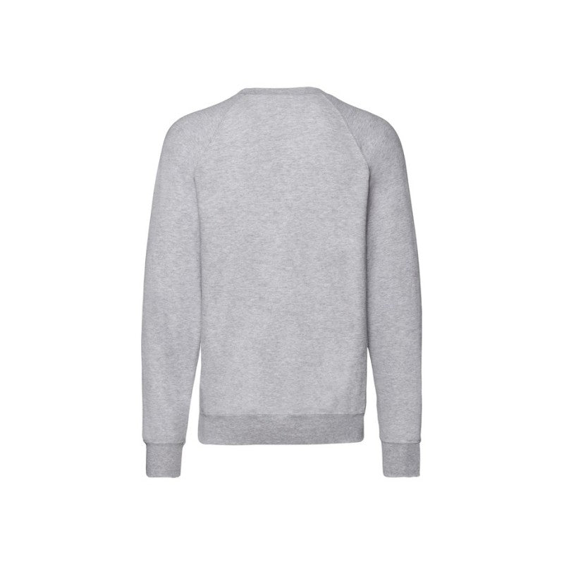 Fruit Of The Loom Lightweight Raglan Sweat Sweatshirt Negro