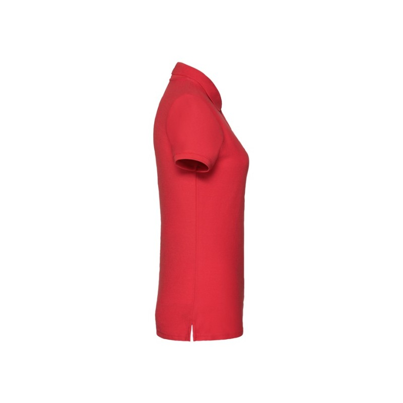 Fruit Of The Loom Mujer 65/35 Polo Rojo