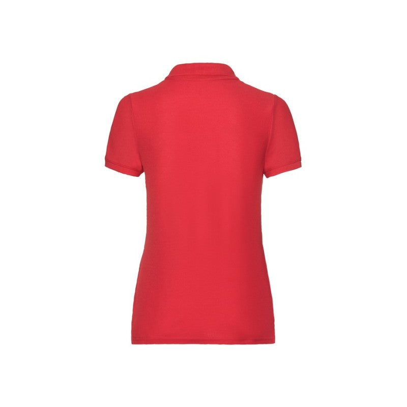 Fruit Of The Loom Tricou Polo Femei 65/35 Rojo