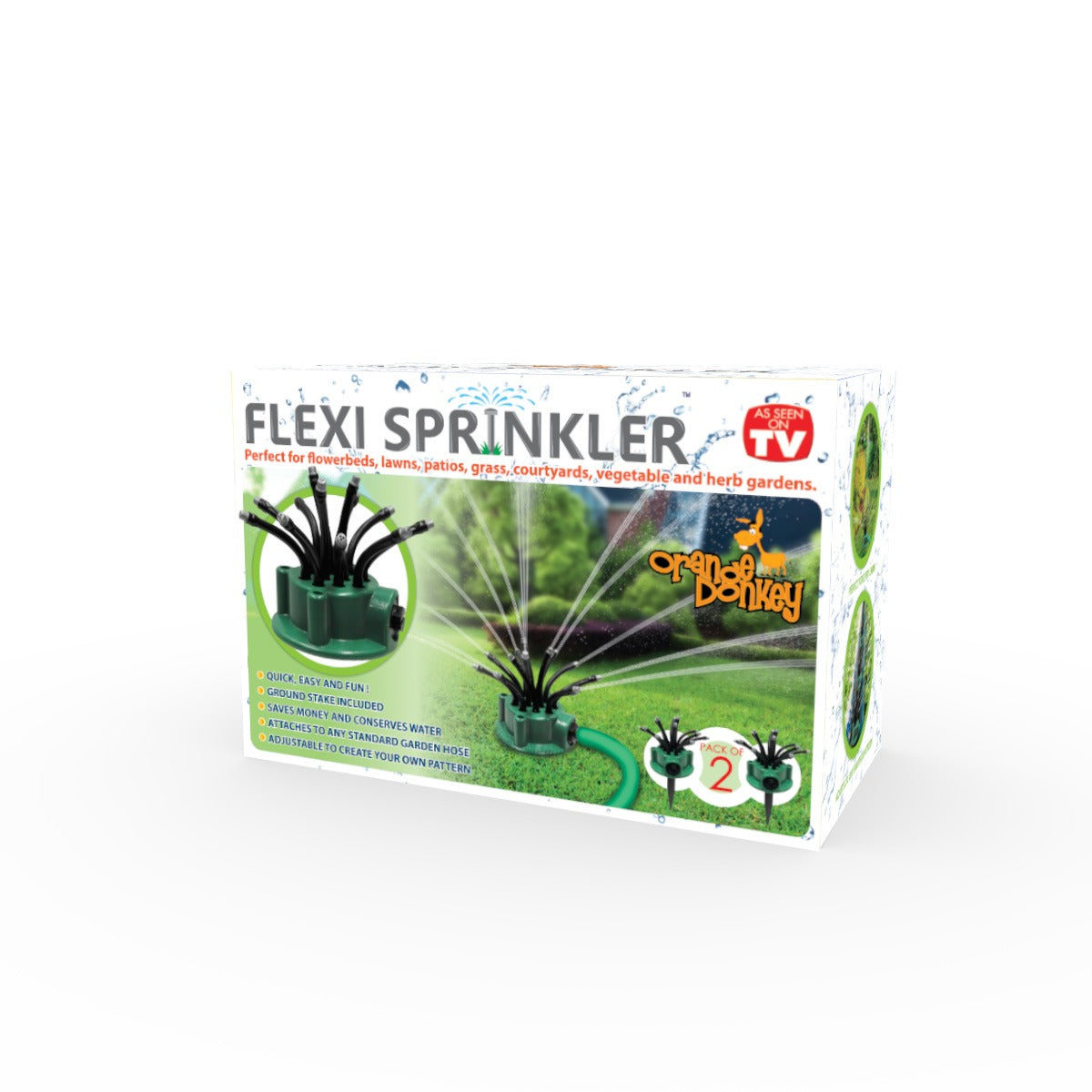 Flexi Point Sprinkler – Kerti Sprinkler – 2 db