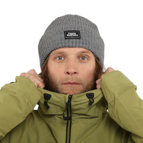 Horsefeathers Gaine Beanie (šedá Melange)