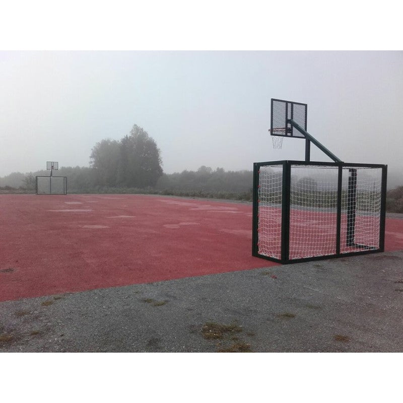 Bramki do gry F. Pokój/piłka ręczna - Zielone Bramki do koszykówki Wielokolorowe